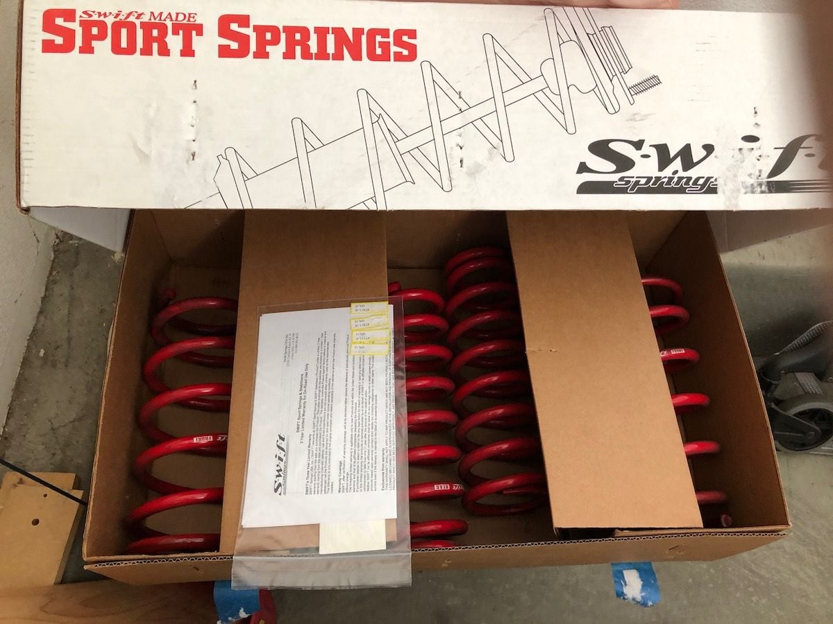 Steering/Suspension - Swift Sport Springs (#4T911) for Lexus GS350 2013+ - Used - 2013 to 2018 Lexus GS350 - Los Angeles, CA 91406, United States