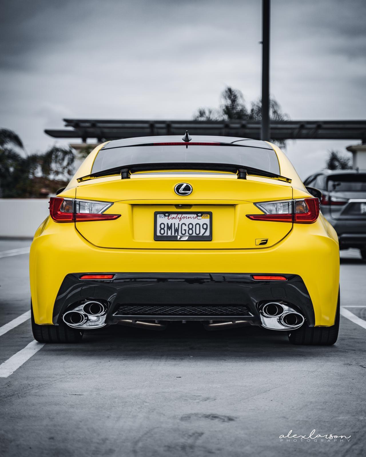 2015 Lexus RC F - 2015 Lexus RCF / Nebula Gray Pearl/ Circuit Red - Used - VIN JTHHP5BC3F5002080 - 60,200 Miles - 8 cyl - 2WD - Automatic - Coupe - Yellow - North Hollywood Ca, CA 91601, United States