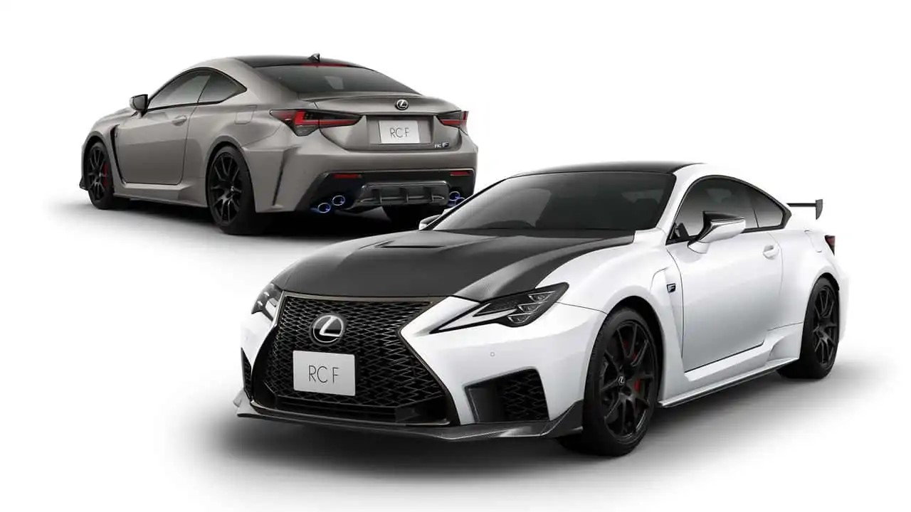 Lexus RCF limited edition JDM models debut in Japan - ClubLexus