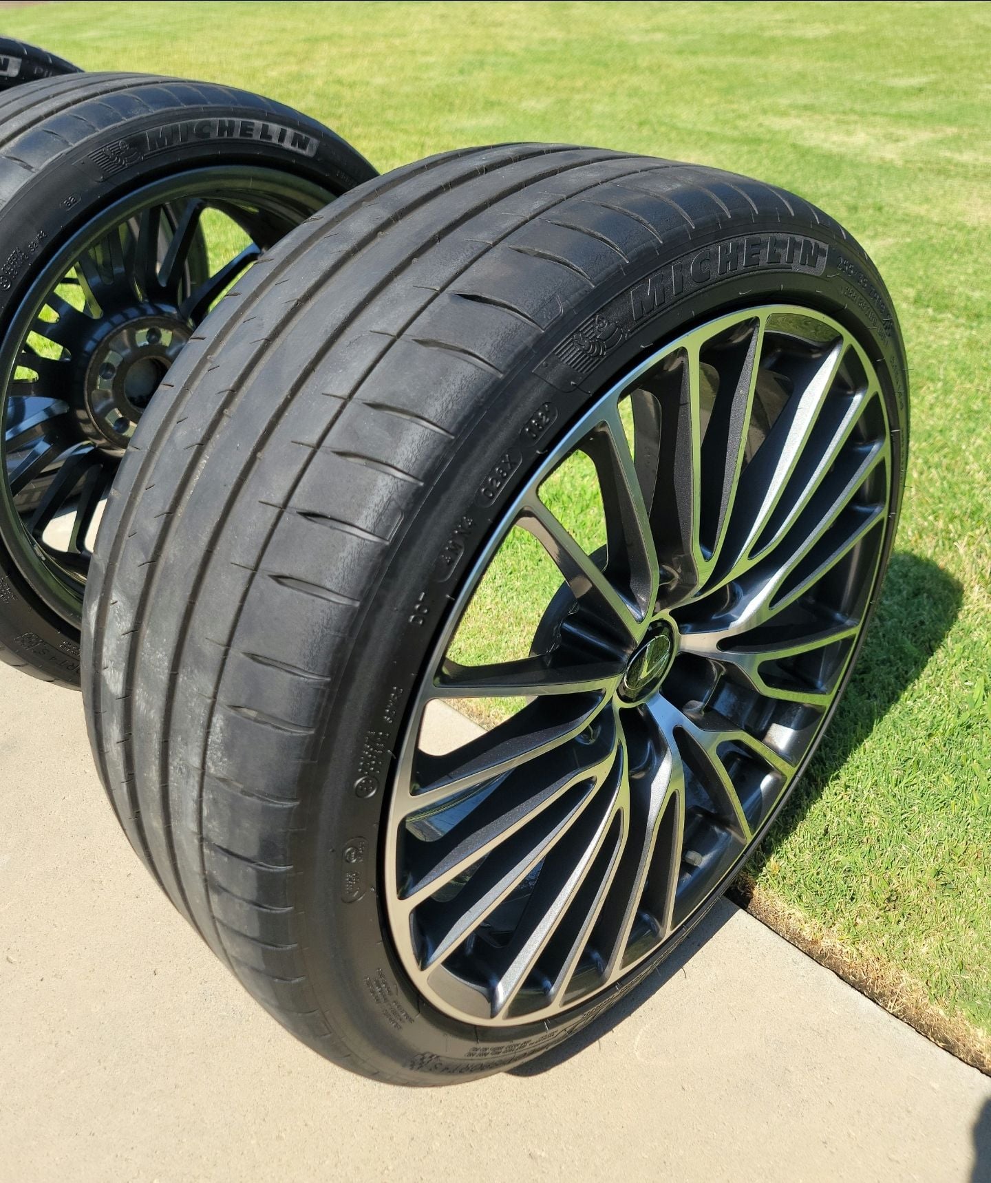 Wheels and Tires/Axles - Lexus RC F OEM Wheels Michelin Pilot Sport 4S Tires TPMS - Used - All Years  All Models - All Years  All Models - Clovis, CA 93619, United States