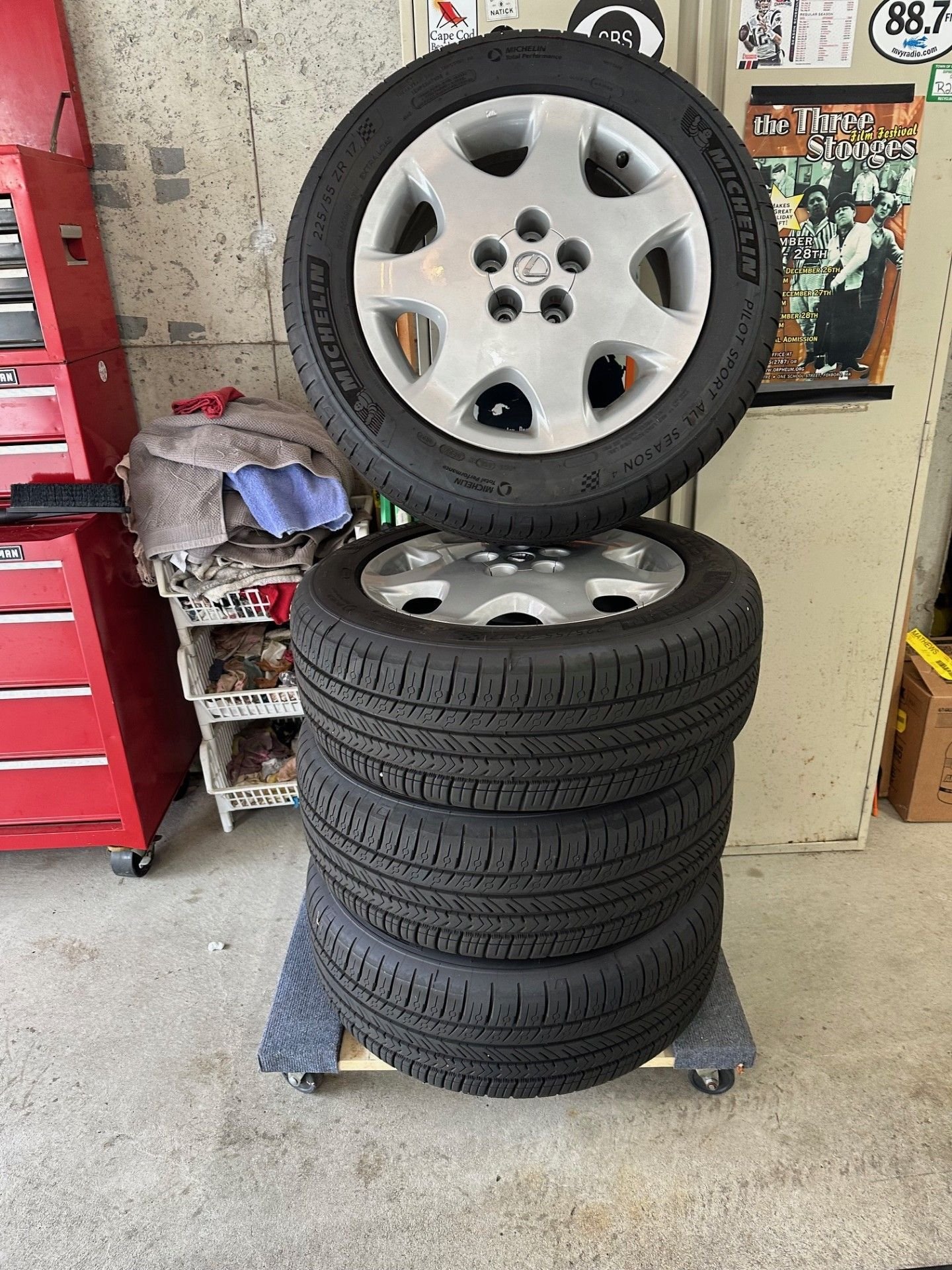Wheels and Tires/Axles - 2001-2006 LS430 OEM Wheels and New Michelin Tires - Used - -1 to 2027  All Models - Westborough, MA 01581, United States