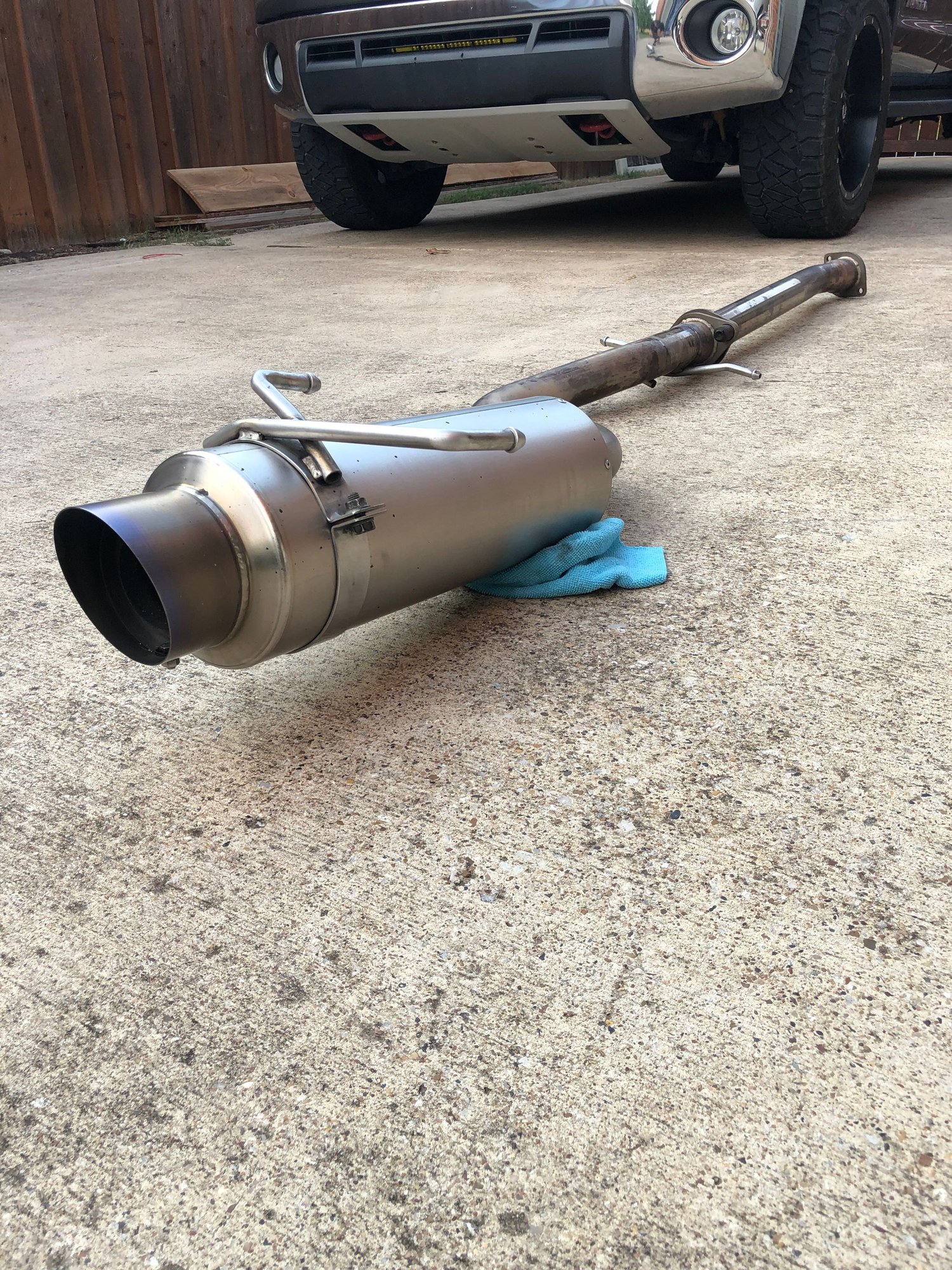 Engine - Exhaust - RARE Titanium Tanabe SS cat-back system - Used - 2001 to 2005 Lexus IS300 - Murphy, TX 75094, United States