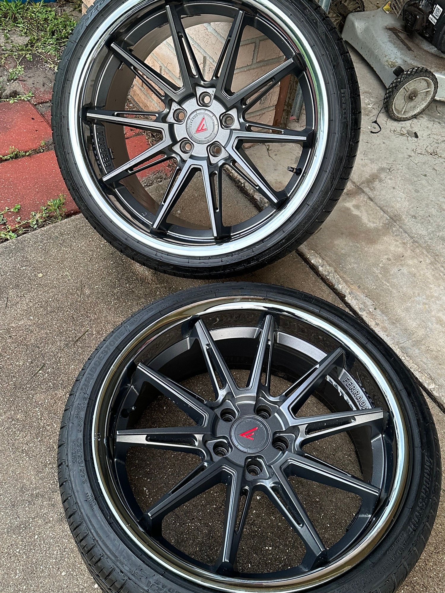 Wheels and Tires/Axles - 20” Ferrada cm2 concave gunmetal rims w like new pirelli and Bridgestone tires $1600 - Used - 0  All Models - Hudson, FL 34667, United States