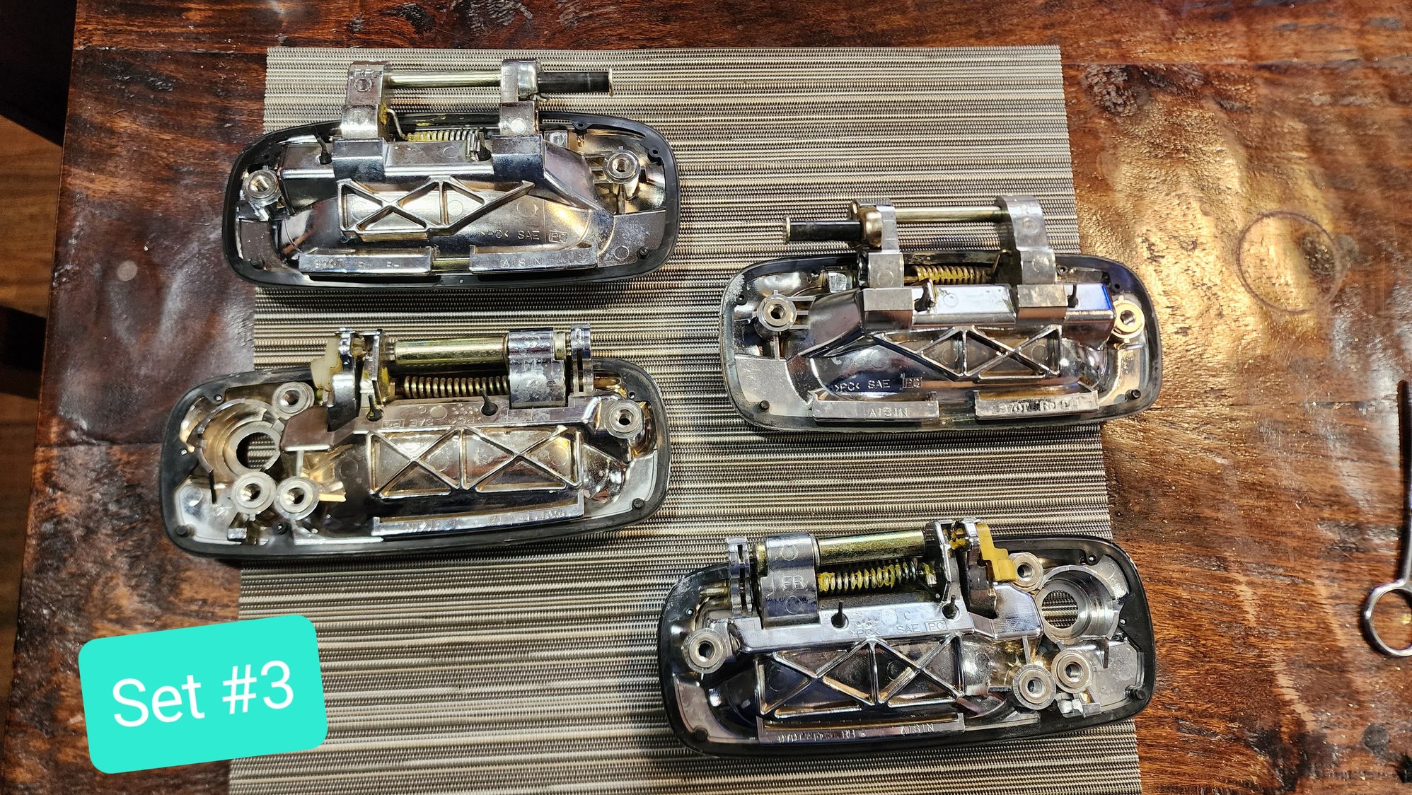 Exterior Body Parts - 1998 - 2005Lezus Gs300/400/430 chrome aristo door handles - Used - 1998 to 2005 Lexus GS - Colorado City, TX 79512, United States