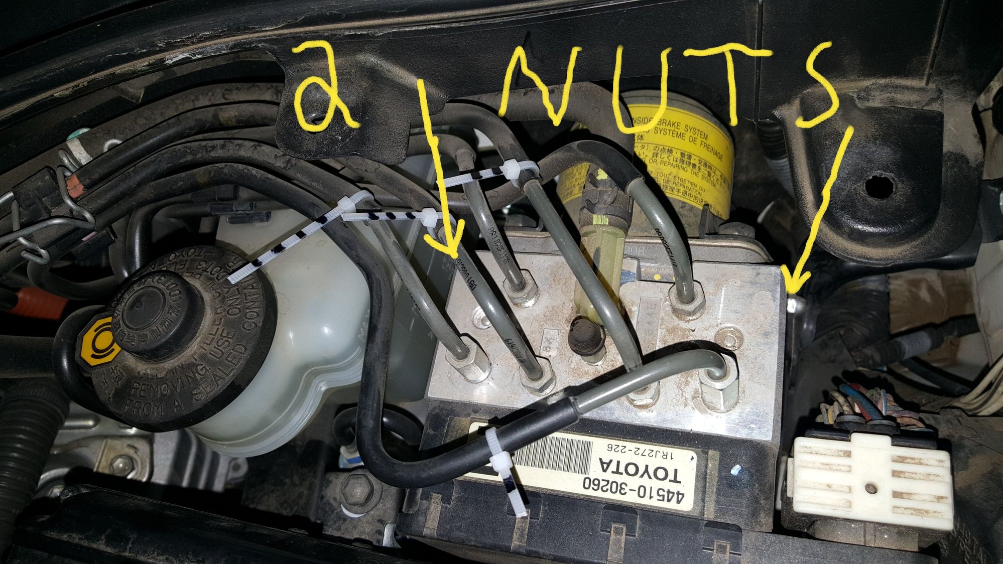 GS450h brake actuator replacement diy ( GS350, GS430 ) ClubLexus