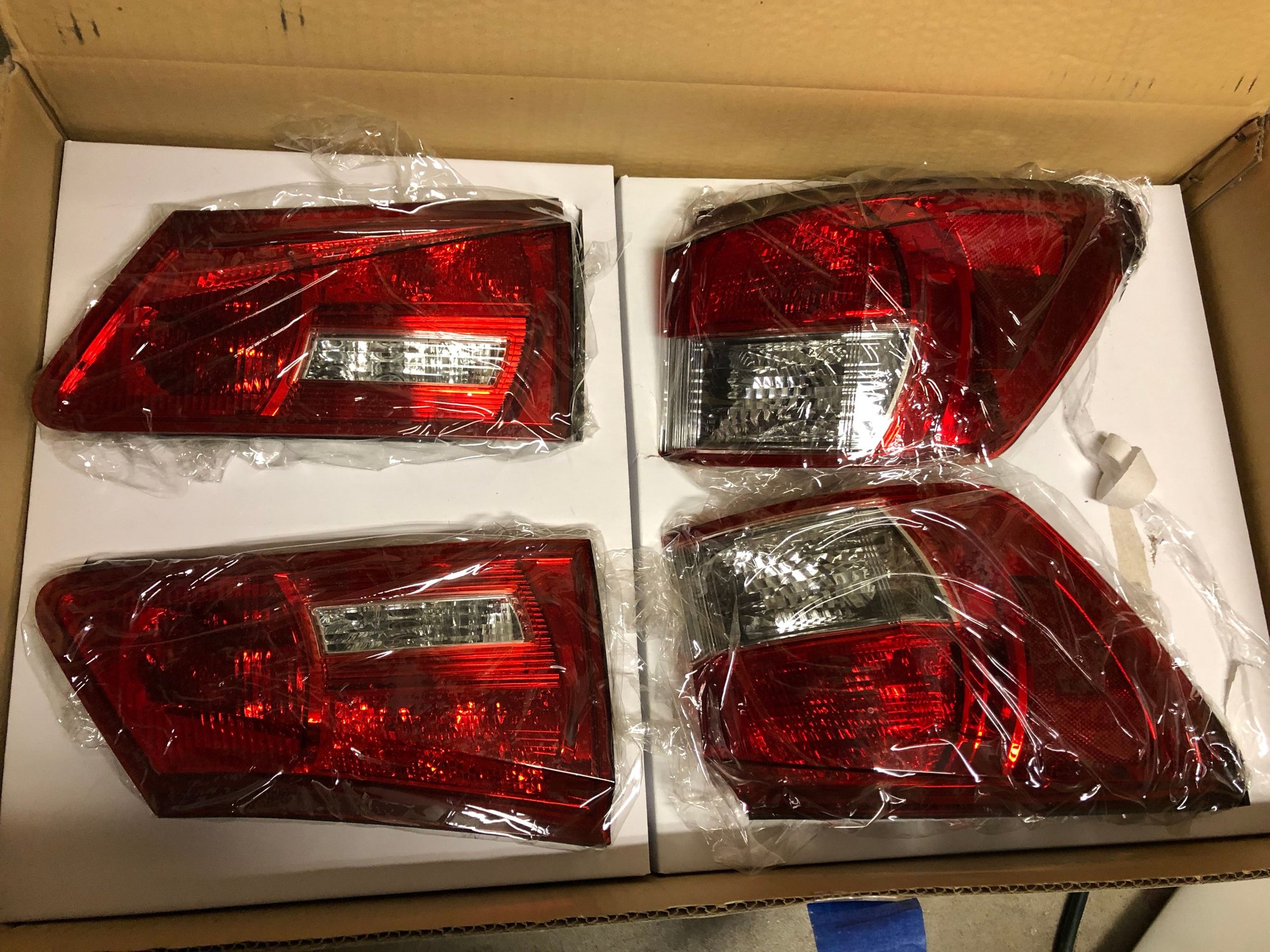 Lights - OEM Lexus IS-F tail lights - Used - 2006 to 2014 Lexus IS250 - 2006 to 2014 Lexus IS350 - 2008 to 2014 Lexus IS F - San Diego, CA 92126, United States