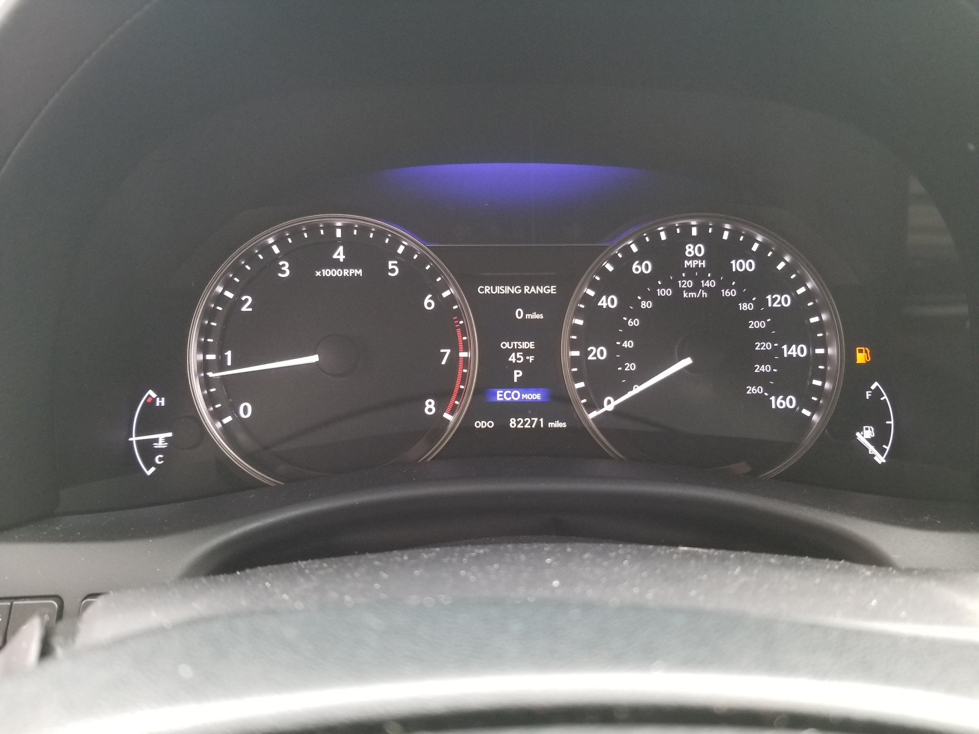 Lexus Low Fuel Light How Many Miles