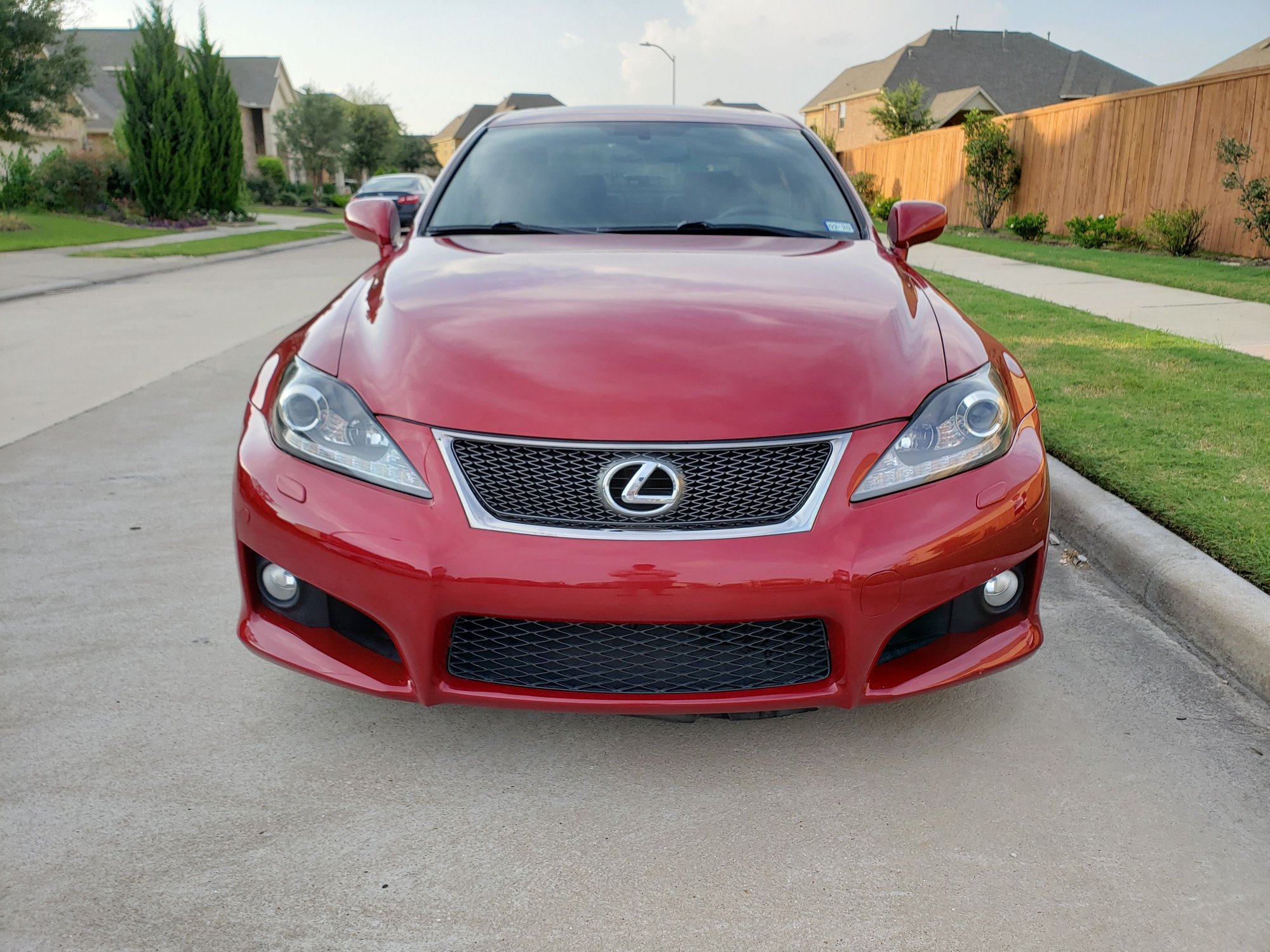 2008 Lexus IS F - 2008 Lexus ISF Matador Red Mica 108,900 miles - Used - VIN JTHBP262285003813 - 108,900 Miles - 8 cyl - 2WD - Automatic - Sedan - Red - Houston, TX 77498, United States