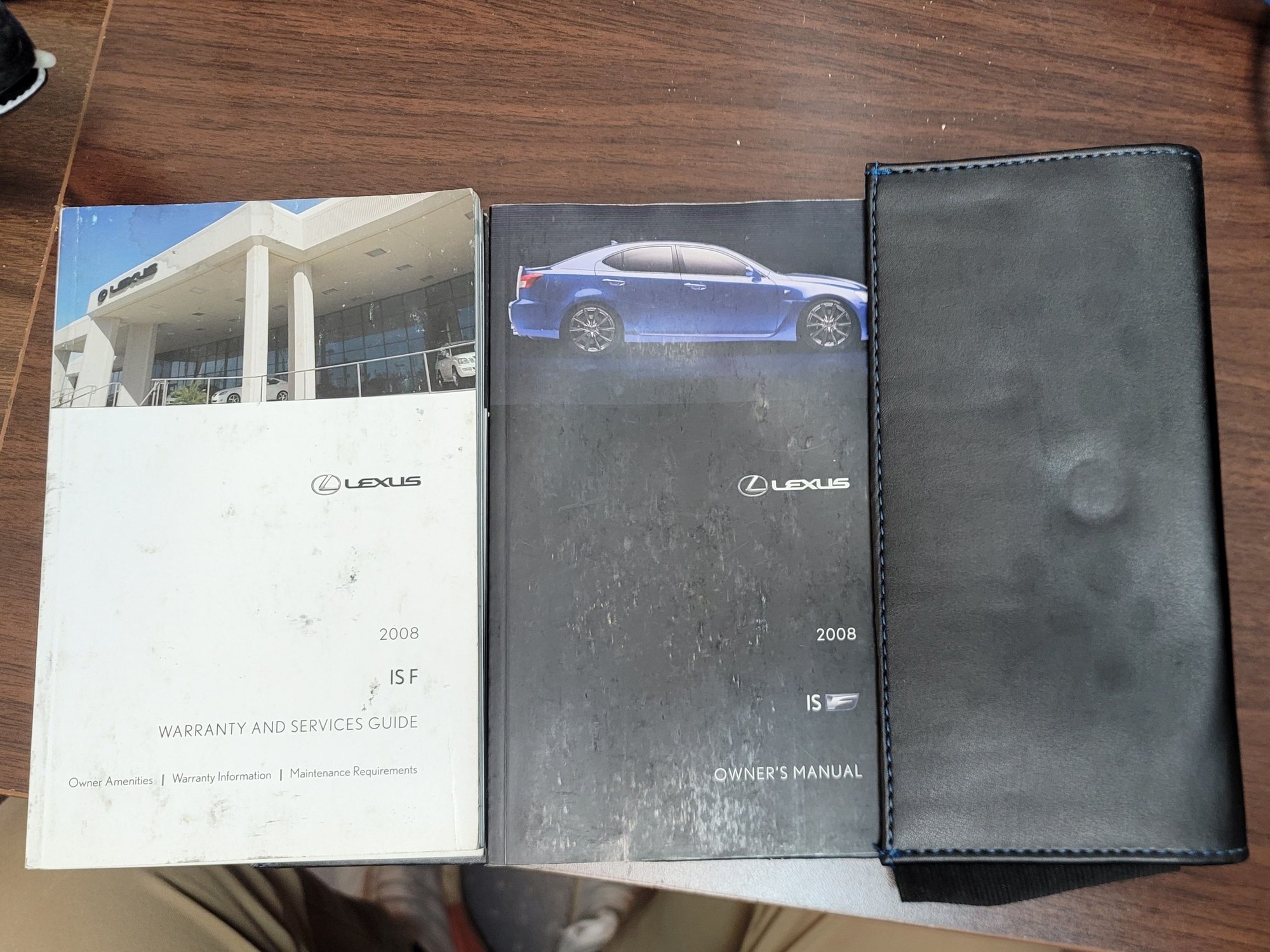 Miscellaneous - 2008 ISF Owners Manual Set - Used - 2008 to 2010 Lexus IS F - Groves, TX 77619, United States