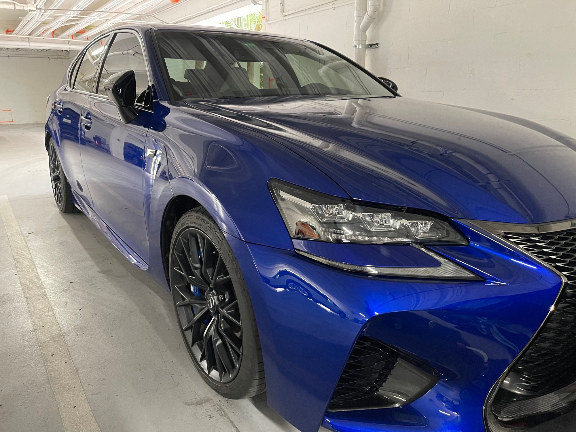 2020 Lexus GS F - 2020 Lexus GS-F Ultrasonic Blue black and white interior - Used - VIN JTHBP1BL8LA003081 - 5,021 Miles - 8 cyl - 2WD - Automatic - Sedan - Blue - Coral Gables, FL 33134, United States