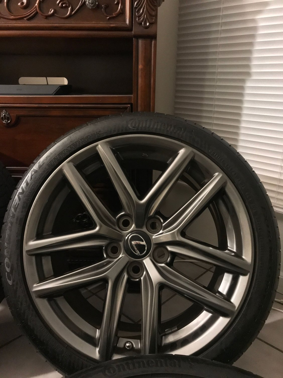 Wheels and Tires/Axles - OEM F Sport Wheels 2014-19 IS250 IS300 IS350 - Used - 2014 to 2019 Lexus IS350 - 2016 to 2019 Lexus IS300 - 2014 to 2015 Lexus IS250 - 2016 to 2018 Lexus IS200t - New Haven, CT 06513, United States