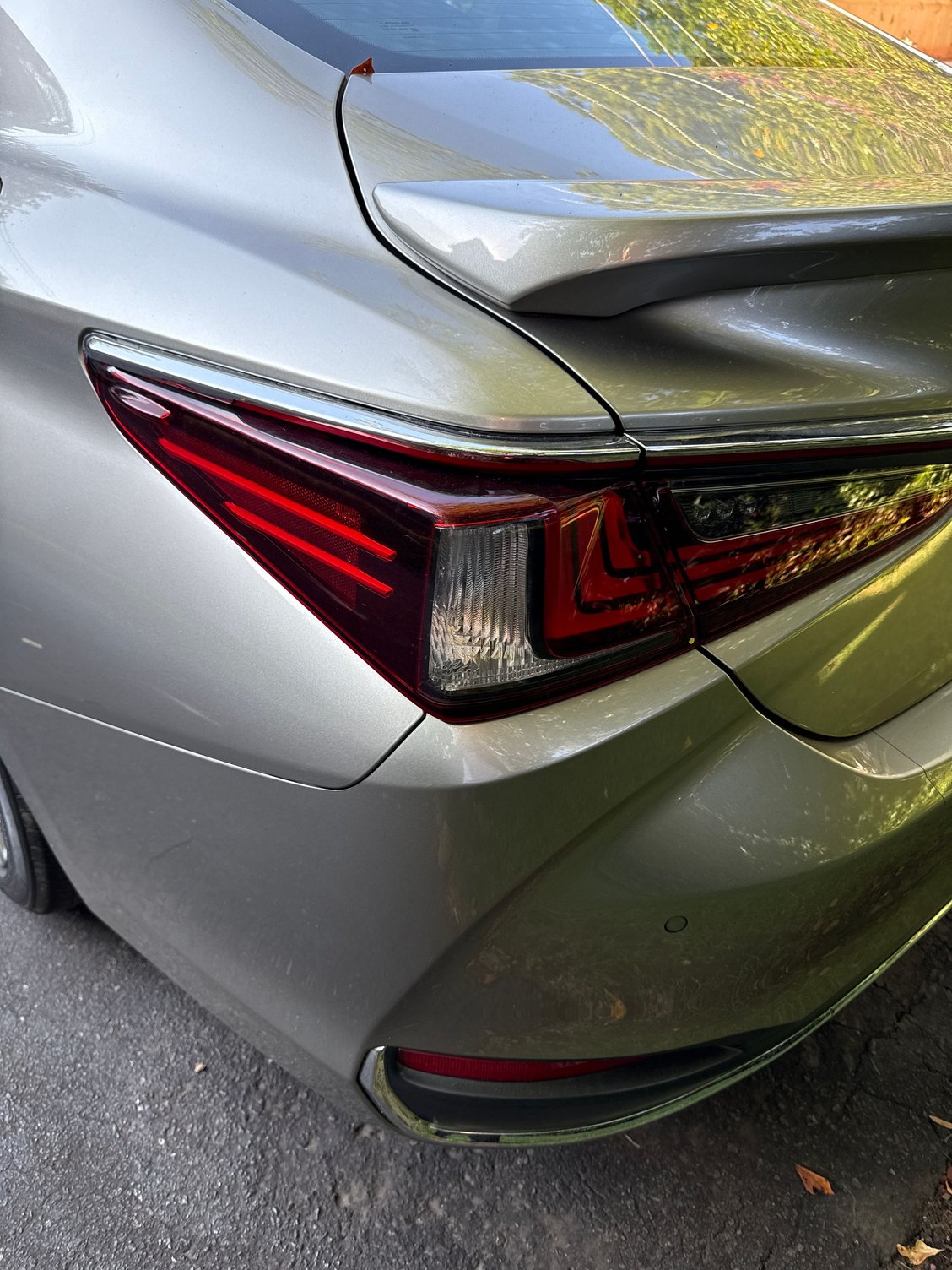 Chrome trim lines up perfectly 