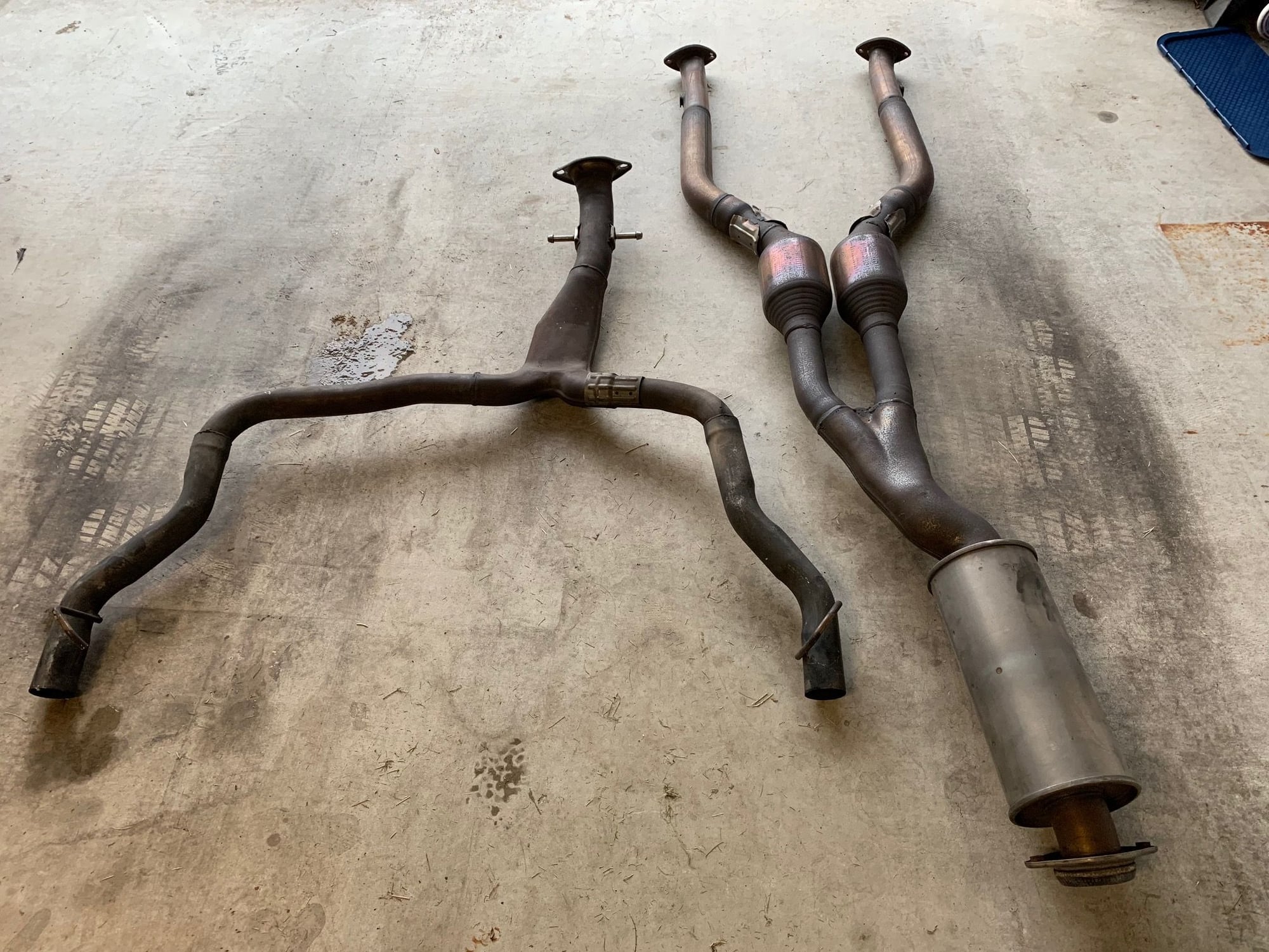 Engine - Exhaust - TX - Lexus IS F OEM mid-pipe and muffler delete - Used - 2008 to 2014 Lexus IS F - Austin, TX 78745, United States