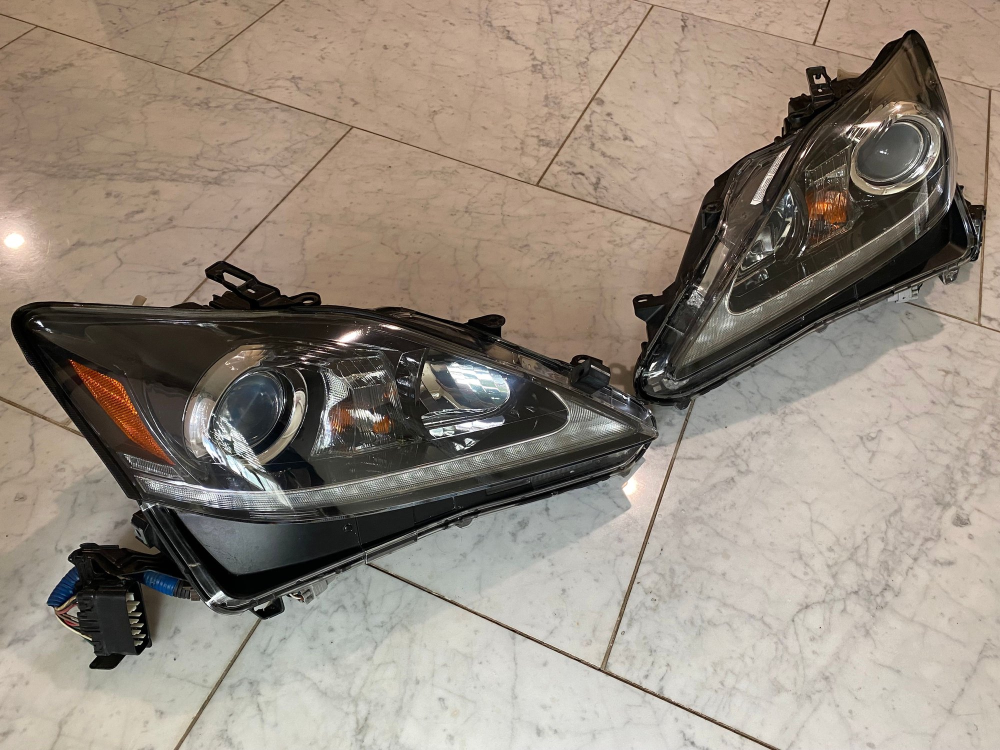 Lights - 2014 OEM Genuine ISF Headlights - Used - 2008 to 2014 Lexus IS F - El Monte, CA 91732, United States