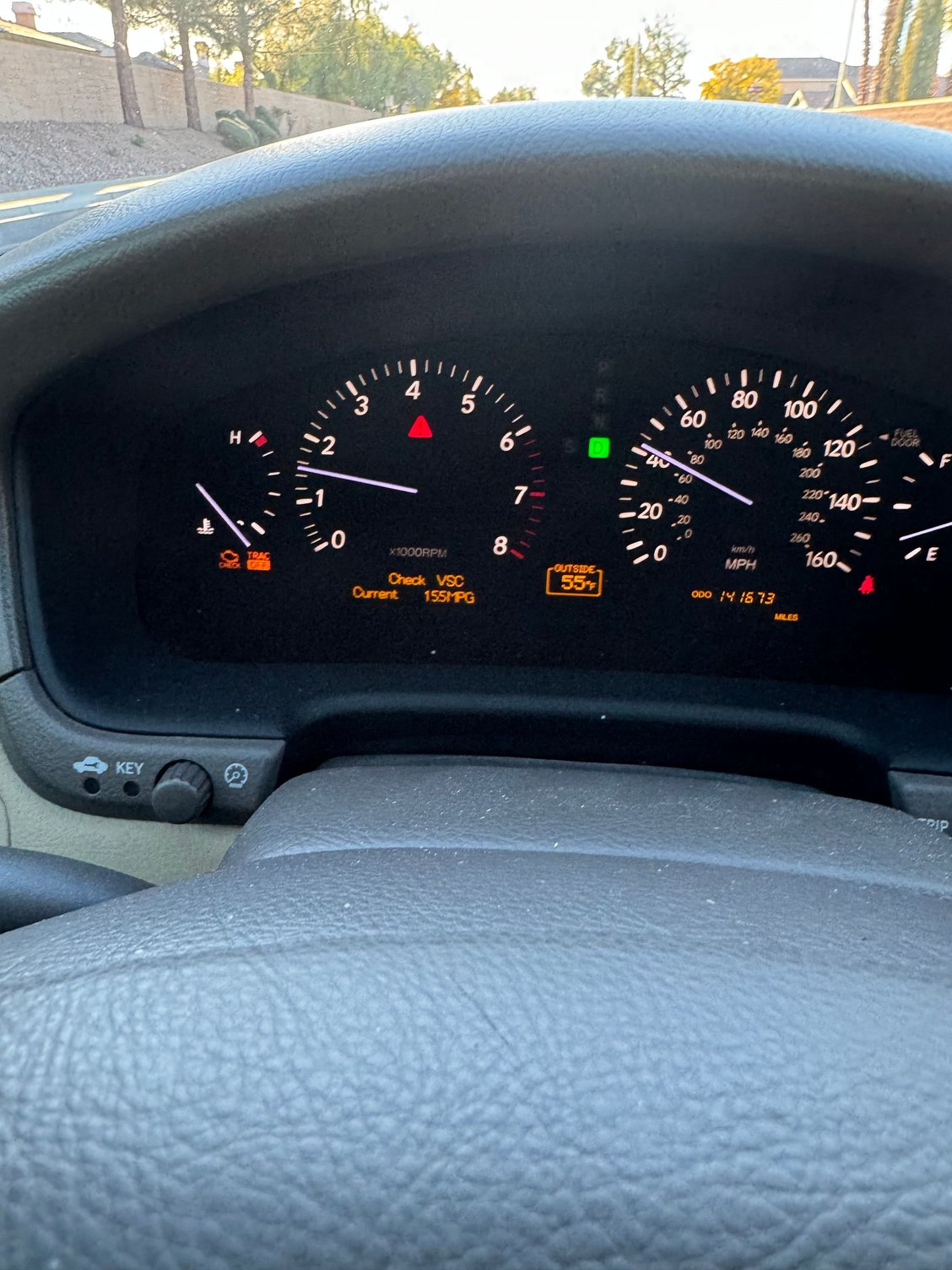 2005 LS430 dash