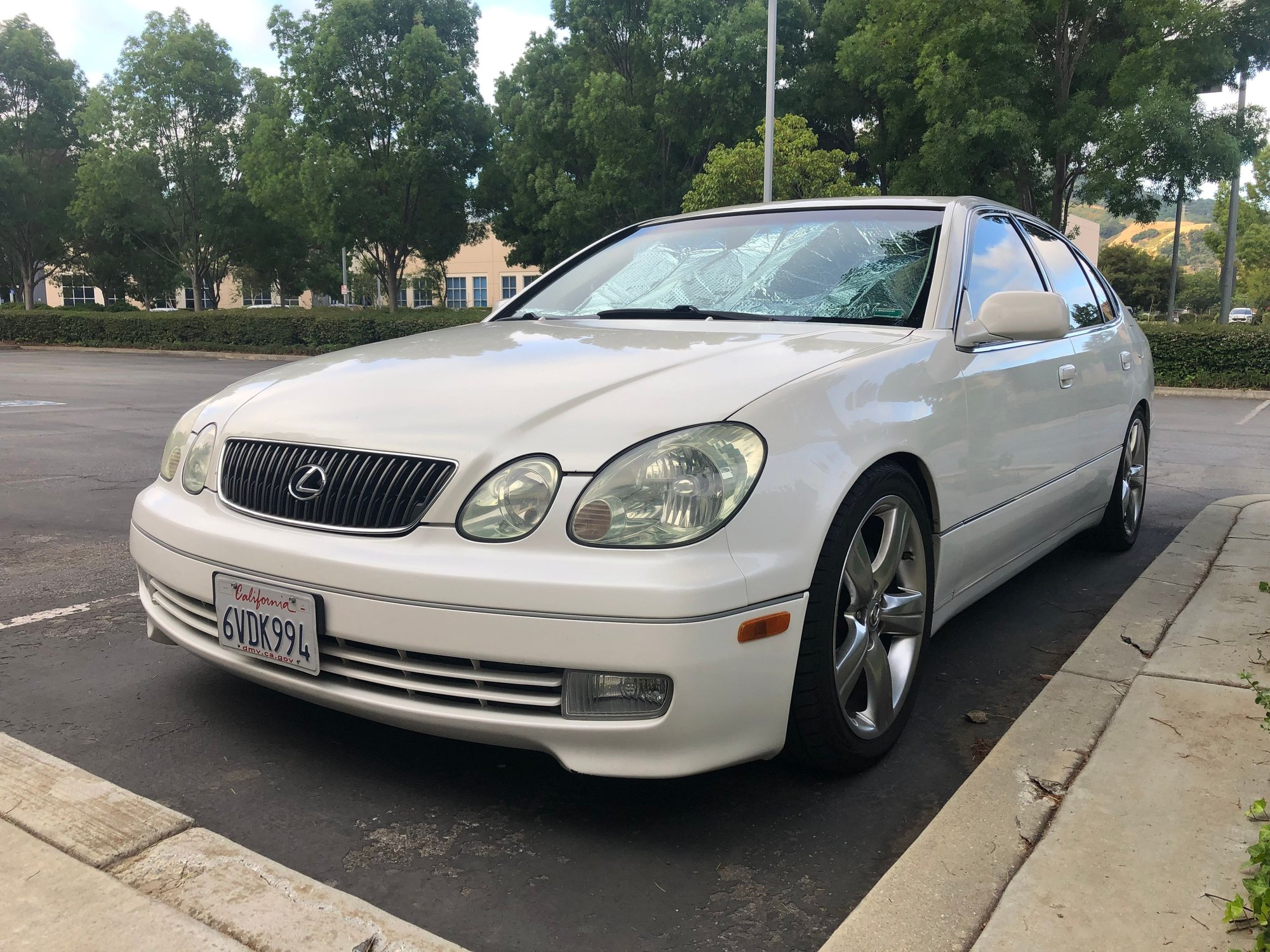 2001 Lexus GS430 - 2001 Lexus GS430 - Used - VIN JT8BL69S610003203 - 190,000 Miles - 8 cyl - 2WD - Automatic - Sedan - White - Pleasanton, CA 94566, United States