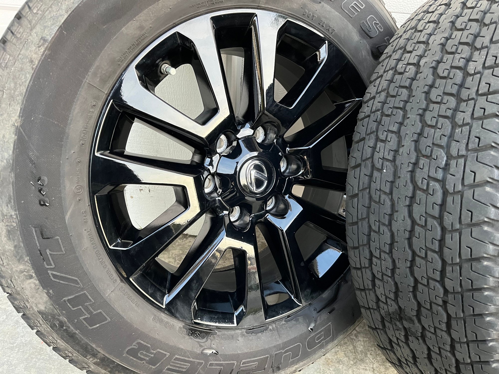 GX460 blackline 18" wheels & tires w/ FREE sensors FREE lug nuts