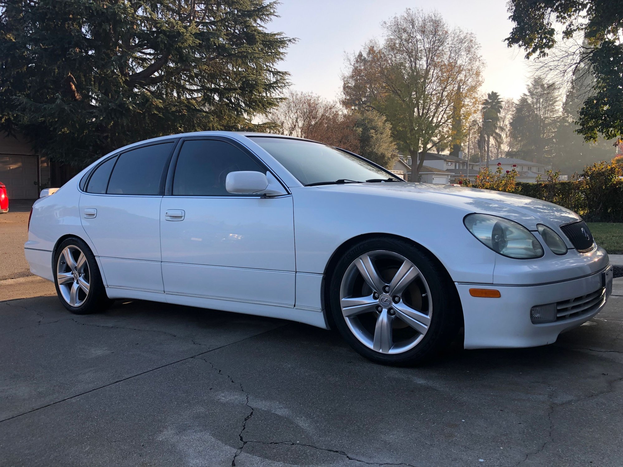 2001 Lexus GS430 - 2001 Lexus GS430 - Used - VIN JT8BL69S610003203 - 190,000 Miles - 8 cyl - 2WD - Automatic - Sedan - White - Pleasanton, CA 94566, United States