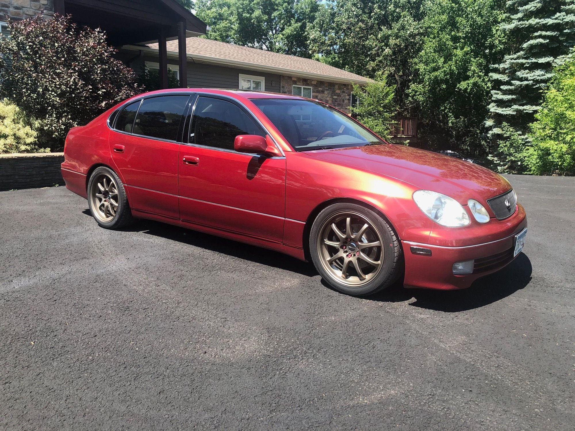 1998 Lexus GS400 - MN: 1998 GS400, Calif. Car, Work Emotions, Tein SS, Pittura Sport Exhaust, 176k - Used - Mound, MN 55364, United States