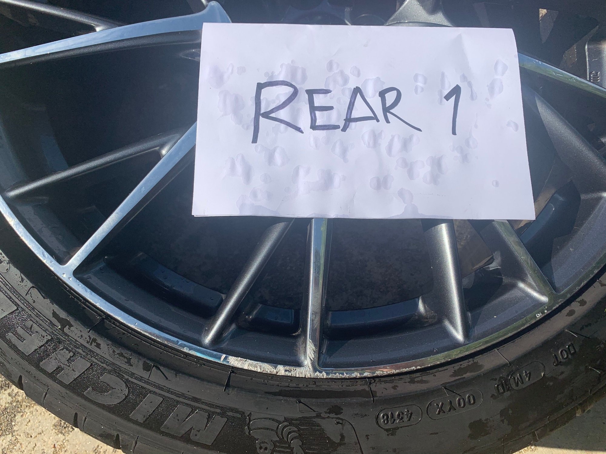 Wheels and Tires/Axles - Lexus RCF 20 Split spoke hand polished wheels Michelin pilot sport 4s - Used - Miami, FL 33193, United States