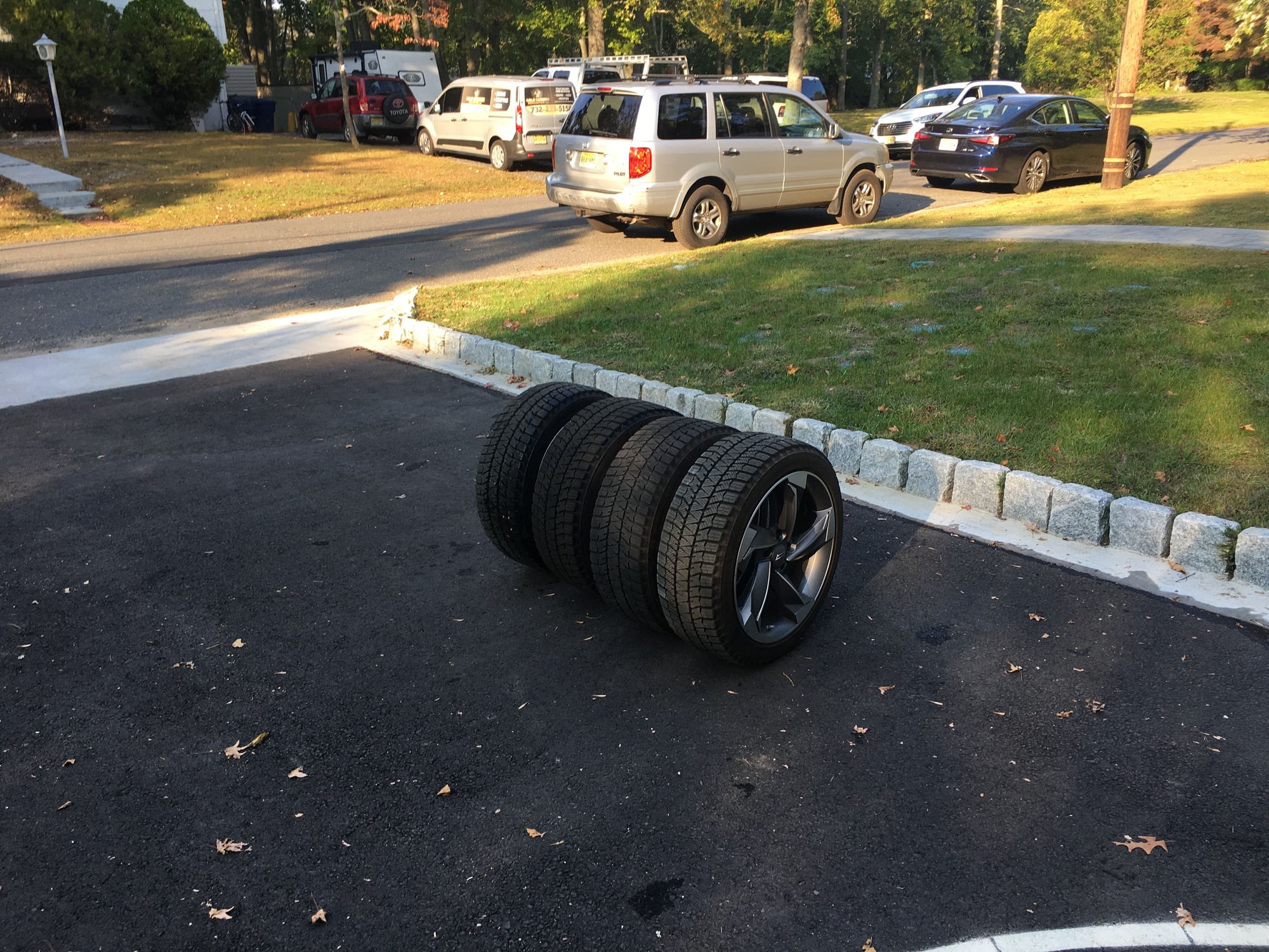 Wheels and Tires/Axles - Bridgestone Blizzak WS90 225/45/R18 + Andros R10 Winter Tire & Rim Package + TPMS - Used - 2008 to 2014 Lexus IS F - All Years Lexus IS - Brooklyn, NY 11230, United States