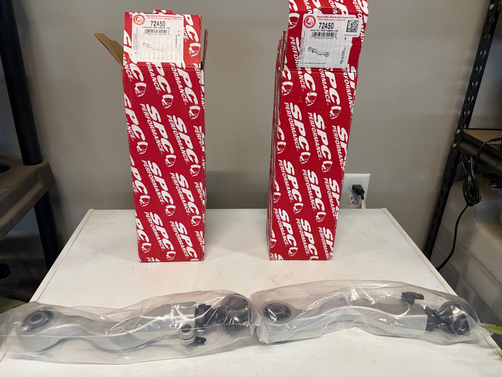 Steering/Suspension - Brand New SPC Rear Camber Arms for GS, IS, RC - New - 2013 to 2020 Lexus GS - 2014 to 2025 Lexus IS - 2015 to 2025 Lexus RC - Cadwell, GA 31009, United States