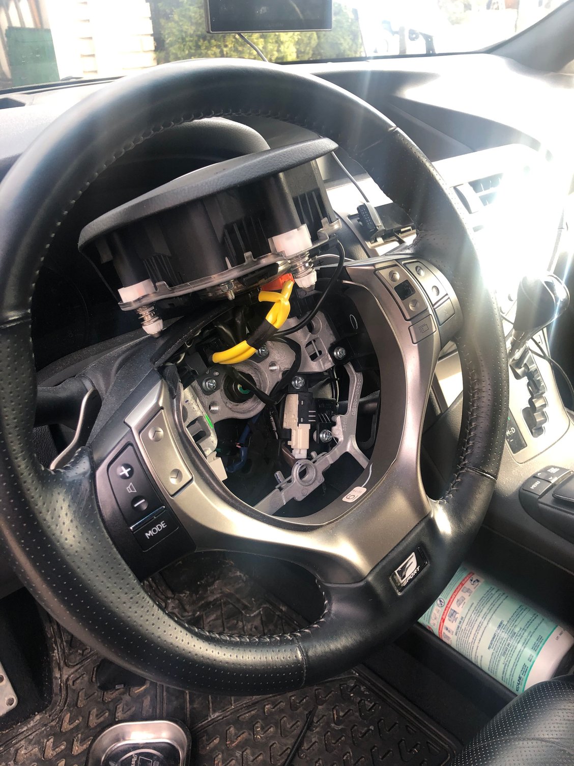 Steering Wheel Button or Air Bag Replacement DIY (20132015) ClubLexus Lexus Forum Discussion