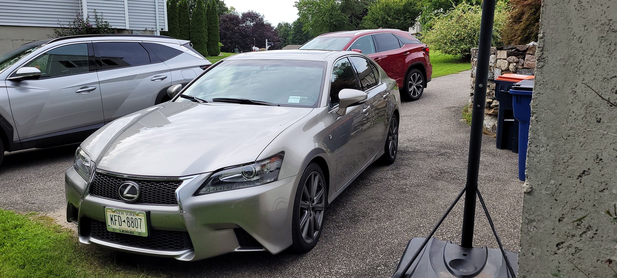2015 Lexus GS350 - 2015 GS 350 F-Sport - Atomic Silver - Used - Katonah, NY 10536, United States