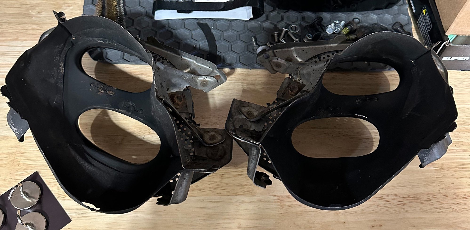 Engine - Exhaust - OEM ISF quad exhaust tips - Used - -1 to 2025  All Models - Wadsworth, OH 44281, United States