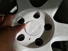 Cap peeling on Wheel 3