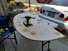 Counter sinking holes