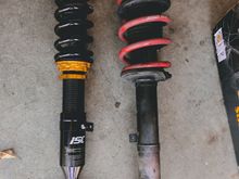 Iv been on ISC 18k/16k springs for over 6 months now and 5 track days. They have been great for me no complaints. I would say they compare to tien,bc, hks and all other basic or entry Coilovers. They won’t stand up to the $2,000+ coilovers though but coming from an 08 suspension these have been everything I’m looking for in and off track   