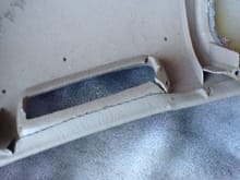 The armrest panels are also plastic and subject to cracks.