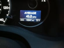 As matter of fact, when hard accelerating my MPG was lower.