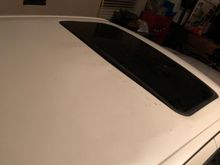 You can sort of see the giant dent from an angle 