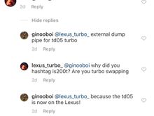 Looks like someone else in the UK did a turbo swap with a td05 turbo... we are slacking lol