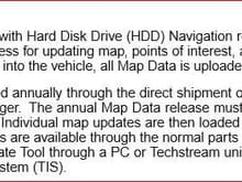 A copy from the directions to install the NAVI update.  I was unable to copy from the PDF.
