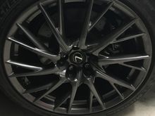 Some refinements to the RCF wheels.... A powder coating job to make them all one solid color.  I think it looks even better now.