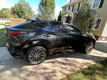 I should’ve taken pics when I got it but it started to rain right when I left the dealer! So the exterior looks a lot better when washed and dried!