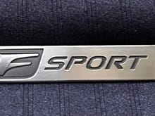 ES350 Blacked-out Trunk Lid Badge