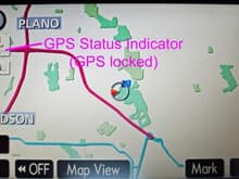 GPS lockedA