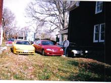 some of my old toyz.93 mitt.300gt,97 lexus sc300 5speed,94 500sl benz oh yeah thats me chilling