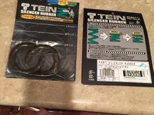 Silencer rubber ordered from Rally Sport direct