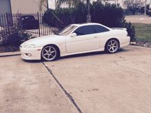 Notice the rake to the front....Little too high in the back
