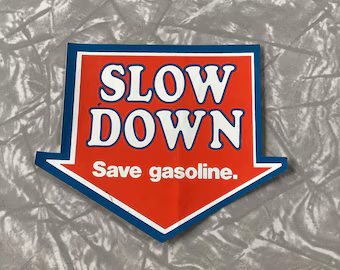 i cant find the vintage stickers that had exact speed limits. This is all I found