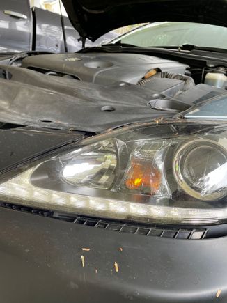 9v powering lights.
