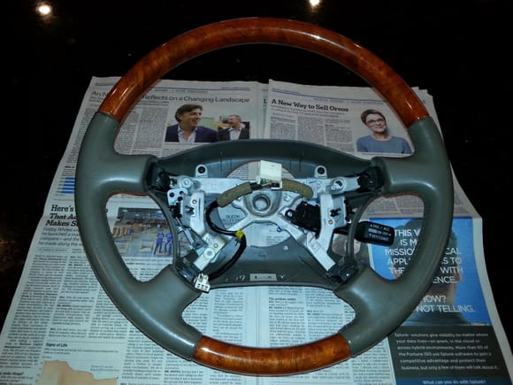 1999 LS400 wood steering wheel