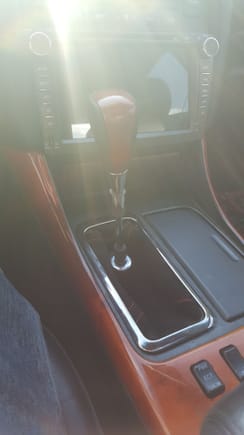 I finally got sick of my short shifter and made an extension for it. Looks homo, but I can grab second way faster. I think you just gotta spank the ar5 into gear, it never does grind. So whatever. If I break the aisin, I have an excuse to upgrade. 

I found a 370z trans with 14k miles for 700 bucks...... I think the adapter is 450 then an ls1 bell is usually 250/300