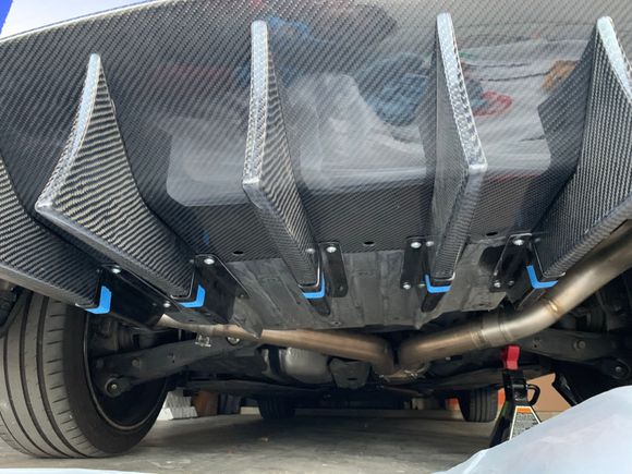 Novel diffuser installed
