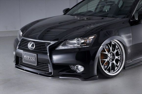 AIMGAIN Pure VIP EXE Aero Front Lip, Lexus GS350 2013-15 (Base)